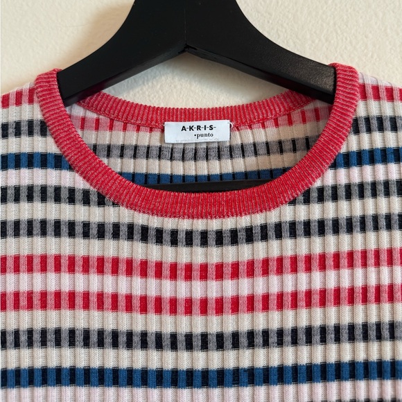 AKRIS PUNTO Wool Short-Sleeve Sweater - Picture 8 of 15